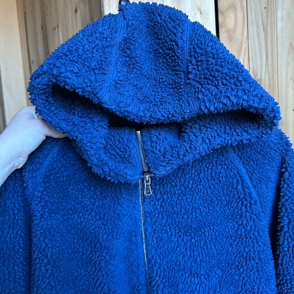 Cozy Blue YELLOW LABEL Sherpa Jacket - Picture 4 of 6